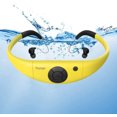 thumbnail image 2 of Reproductor de MP3 impermeable para natación, auriculares IPX8 8GB de natación con característica Shuffle, disfruta de la música para natación, buceo y otros deportes (amarillo), 2 of 2