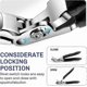 thumbnail image 4 of Nail Scissors for Elderly, Ergonomic Foot Nail Scissors, Stainless Steel, Precision Cutting Edges, 4 of 5