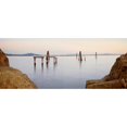 thumbnail image 3 of Blaustein, Alan 14x8 Black Modern Framed Museum Art Print Titled - Bay Pano - 121, 3 of 5
