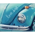 thumbnail image 3 of Dvorak, Vicki 24x20 Black Modern Framed Museum Art Print Titled - Love Bug Blue, 3 of 5