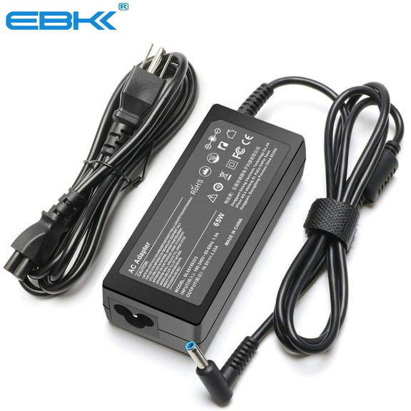 19.5V 3.33A AC Adapter Charger for HP 15-F009WM 15-F023WM 15-F039WM 15-F059WM 15-g073nr F9H92UA 15-g074nr Laptop 4.5/3.0mm Power Supply with Cord