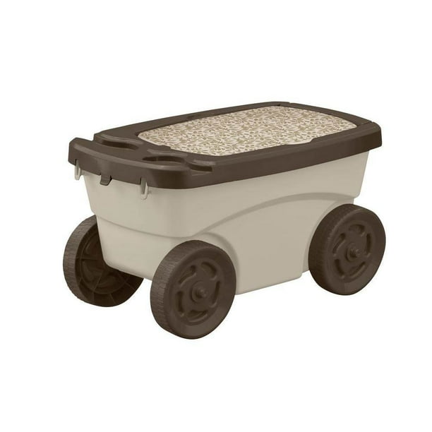 Suncast Portable 12 25 X 13 Inch Resin Multipurpose Garden Cart Tan 2 Pack Com Suncast Portable 12 25 X 13 Inch Resin, Suncast Garden Cart