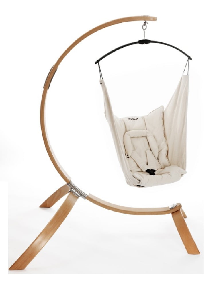 Aluminum Frame Hushamok Dream Stand Crescent-Shaped Baby Hammock Holder