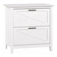 thumbnail image 1 of Scranton & Co 2 Drawers Contemporary Wood File Cabinet in Oak, 1 of 9