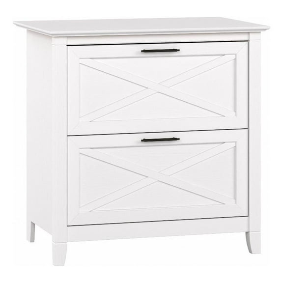 Scranton & Co 2 Drawers Contemporary Wood File Cabinet in Oak