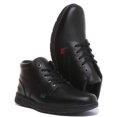 thumbnail image 5 of Kickers Kelland Lace Teen Leather Kids School Fashion Shoe Boot Black - UK 4, 5 of 6