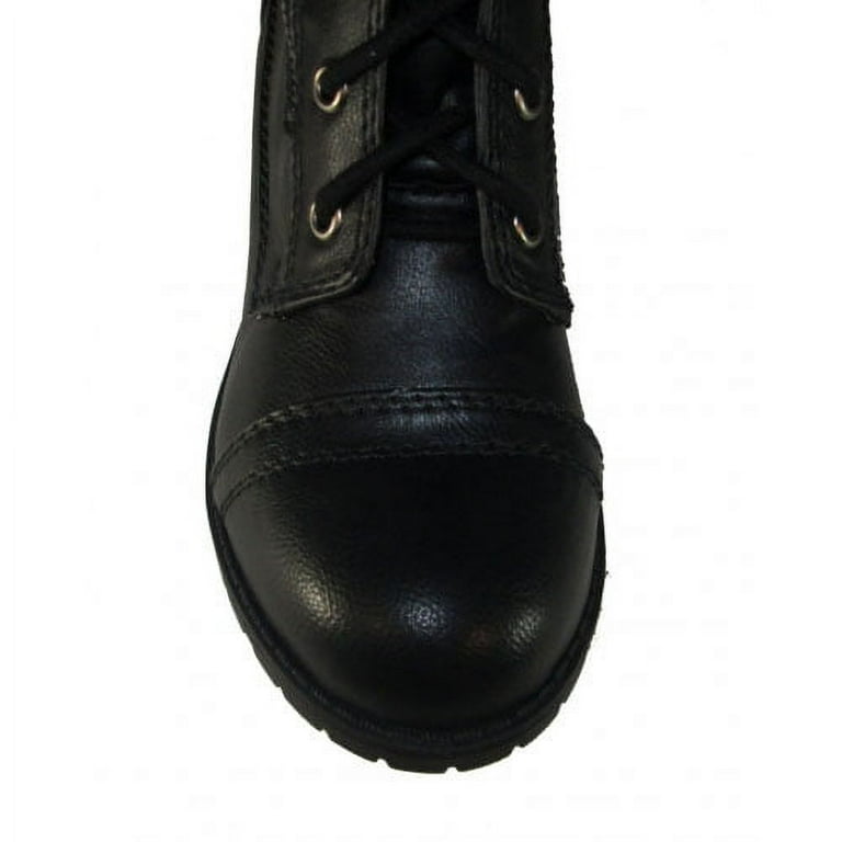 Soda Dome Mid Calf Height Women s Military Combat Boots