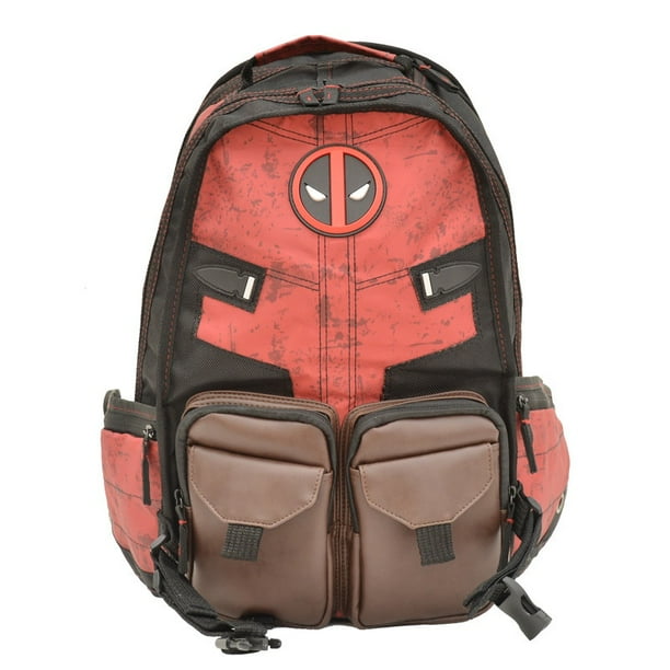 Marvel Merchandise Mochila Deadpool Estudiante Casual Batman Bolsa Multibolsillo Diseno Multifuncional Escolar De Los Hombres De Gran Capacidad De
