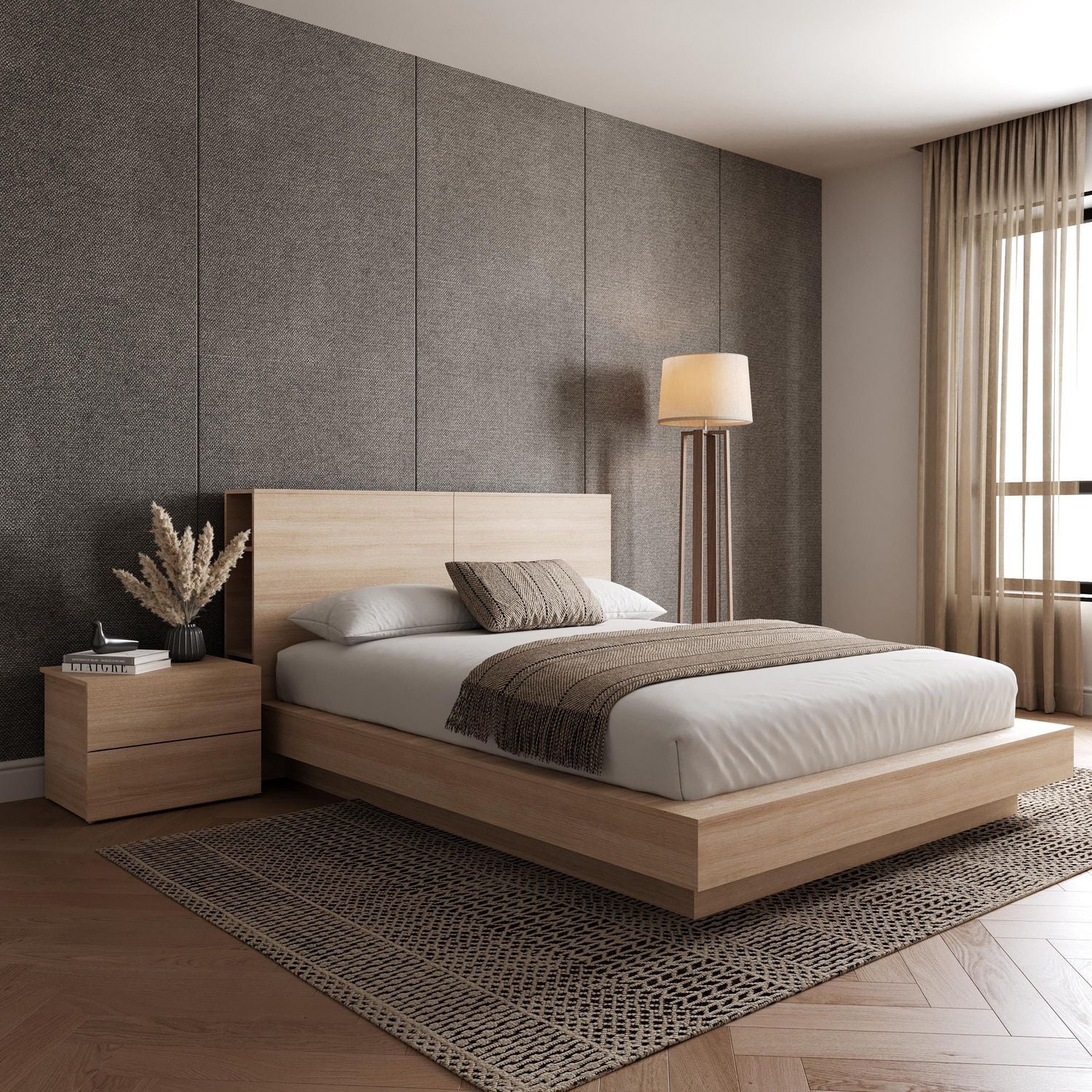 Nexera Ensemble de chambre à coucher Marconi 3 pièces