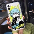 thumbnail image 3 of Funda de teléfono de TPU suave para IPhone, 13, 12, 11, 14 Pro Max, 15 Pro Max, XR, X, XS, Anime japonés, Jujutsu, Kaisen, Satoru, Gojo, Yuta, 3 of 5