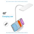 thumbnail image 4 of Lámpara De Escritorio Led Plegable Para Cabecera De Dormitorio, Luz De Lectura Para El Cuidado De Los Ojos Sin Deslumbramiento, Lámpara De Sueño Suave, Batería Recargable Integrada De 1200Mah Noticed HA014204-00, 4 of 7
