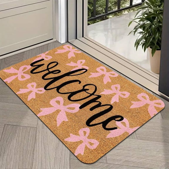 Valentines Day Gifts,Valentines Day Decorations,Valentines Day Welcome Doormat Red And P-ink Heart Sweet Rug Loves Indoor Outdoor Entrance Home Front Porch Rugs Decoration Supplies Heart(B)