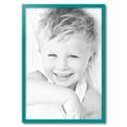 thumbnail image 2 of ArtToFrames 22" x 32" Aqua Picture Frame, 22x32 inch Green Wood Poster Frame (WOM-4428), 2 of 8