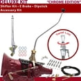 thumbnail image 1 of American Shifter  C4 Shifter Kit Chrome 23 in. Swan E Brake Cable Clamp Clevis Dipstick for F71E7, 1 of 1