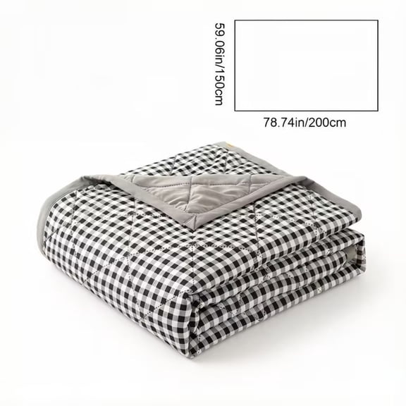 Qholemyo Cooling Comforter Washed Cotton Lightweight Comforter Thin Summer Bedding Soft Cooling Blanket For All Season Rest