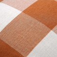 thumbnail image 4 of Set Of 2 Orange And White Buffalo Check Pillowcase Farmhouse Decor Happy Fall Pumpkin, 4 of 5
