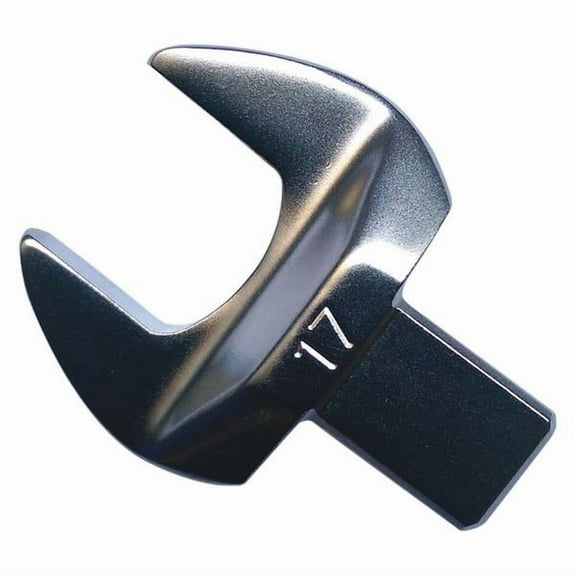 Westward Torque Wrench Head,Open End,17mm 19ZC73