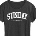 thumbnail image 3 of Instant Message - Sunday Keep It Holy - Women's Short Sleeve Graphic T-Shirt, 3 of 6