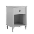 thumbnail image 1 of Little Seeds Rowan Valley Arden 1 Drawer Grey Kids’ Nightstand, 1 of 8