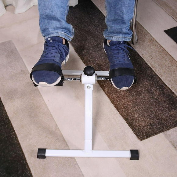 LAFGUR Multifunctional Mini Exercise Bike Hand Foot Pedal Trainer Elderly Bicycle Exerciser, Mini Bicycle, Foot Pedal Trainer