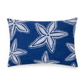 thumbnail image 6 of Makers Collection Sea Star Navy Cotton 3-Piece Quilt Set, Full/Queen, 6 of 8