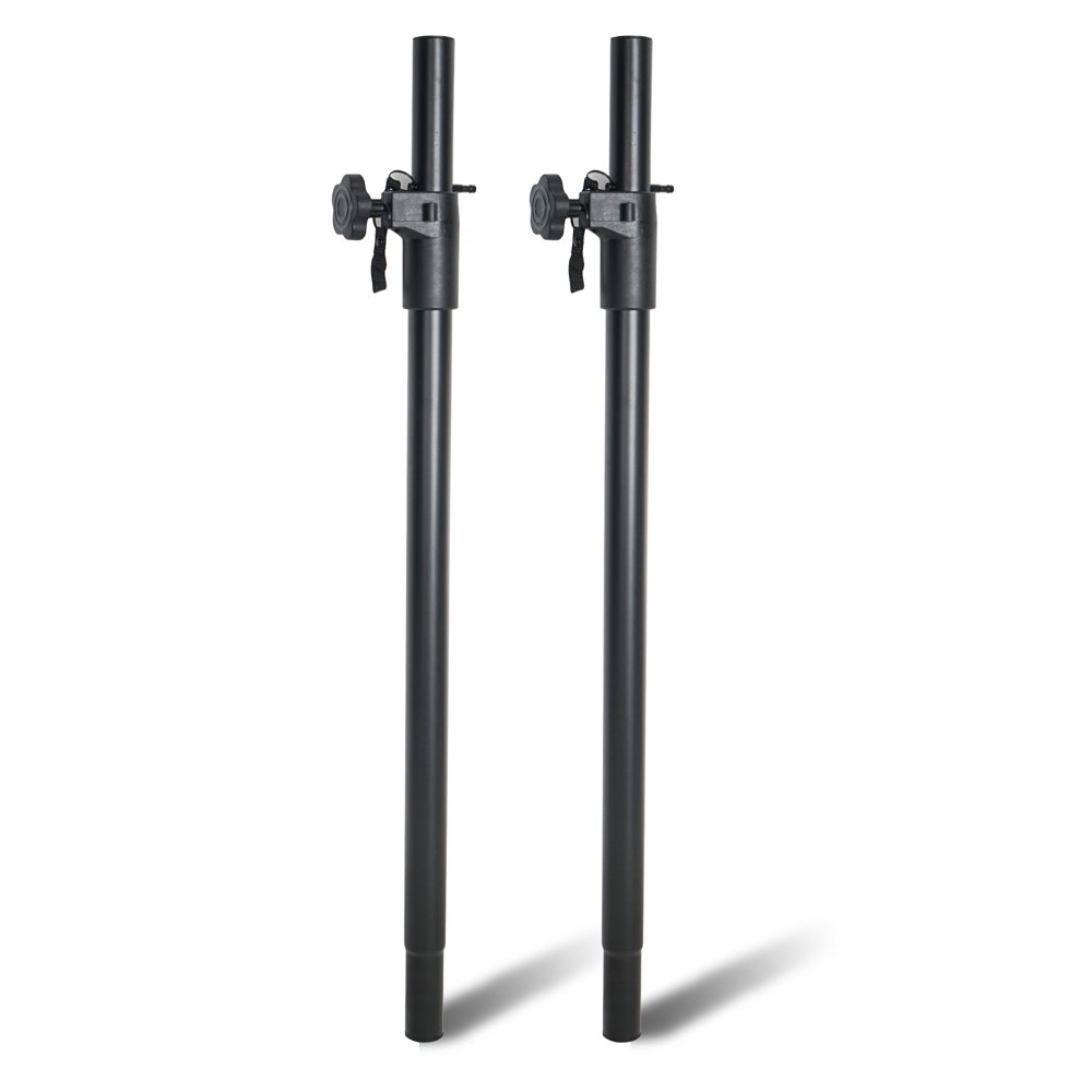 Sound Town 2Pack Subwoofer Speaker Poles with Adjustable Height
