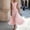 Pink, variant on QUNYINEY Black Women Dresses for Wedding Guest Long Sleeveless Elegant Flowy A Line Dress Crew Neck Slim Fit with Pockets Ruched Dresses