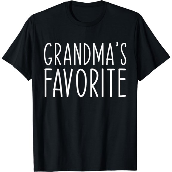 Grandma's Favorite Funny Grandparent Grandchild T-Shirt