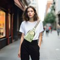 thumbnail image 4 of FORMRS Womens Crossbody Sling Bag Travel Daypack Shoulder Chest Backpack, Light Green Martini, 4 of 7