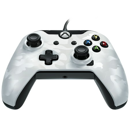 PDP Stealth Series Wired Controller for Xbox One, Xbox One X and Xbox One S, Ghost White, (Best Xbox One Controller Designs)