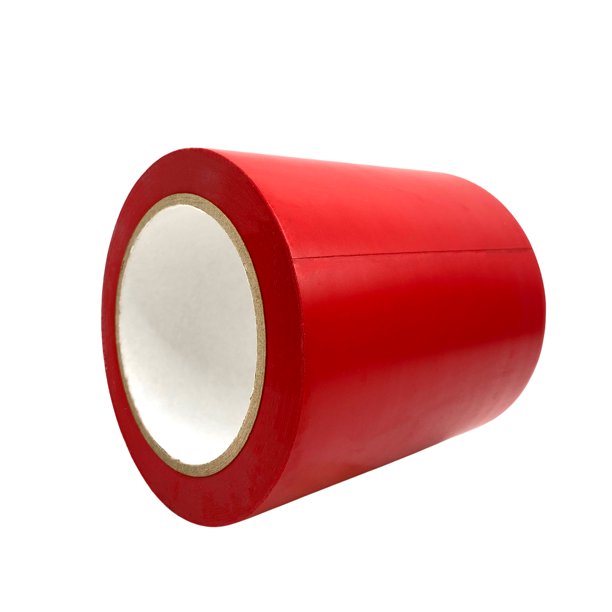 WOD Tape Red Vinyl Pinstriping Tape 5 in. x 36 yd. School Floor Marking