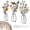 06, variant on 3 Pcs Metal Flowers Wall Art bathroom wall decoration Minimalist Flower Wall Decor for Living Room Bathroom Bedroom Kitchen and Dining Room