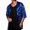 Blue, variant on Sequin Open Front Cardigan for Everyday Casual Comfort Men’s Sophisticated Party Jacket, Blue, S/M