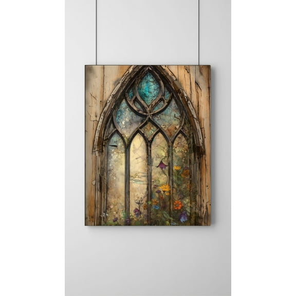 Illuminated Impressions - Stained Glass Canvas Wall Art