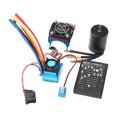 thumbnail image 1 of Motor sin escobillas sin sensor 3650 3900KV con controlador de electrónico de programación conjunto impermeable para 3900KV 120A Baoblaze Control de velocidad, 1 of 8