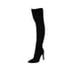thumbnail image 1 of Botas por encima de la rodilla para mujer, botas casuales de tacón alto, largas, para bodas, uso diario y al aire libre. 39, 1 of 9