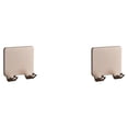 thumbnail image 4 of Soporte para máquina de afeitar Inteprter Colgador Adhesivo para Ducha Montado en la Pared Aluminio Extraíble Oro 2Conjunto, 4 of 6