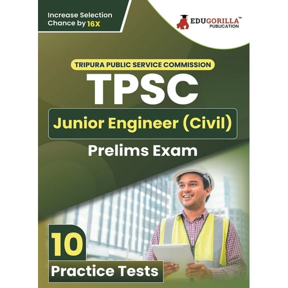 TPSC Junior Engineer (Civil) Prelims Exam Book 2023 - Tripura Public Service Commission 12 Practice Tests (1200 Solved Q, (Paperback)