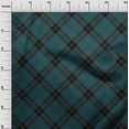 thumbnail image 2 of oneOone Silk Tabby Fabric Tartan Check Print Sewing Fabric BTY 42 Inch Wide, 2 of 4