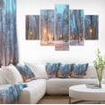 thumbnail image 1 of Winter Time Mariinsky Garden - Landscape Photography Canvas Print, 1 of 3