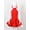 Red, variant on MSemis Girls Sleeveless Hollow Back Latin Ballroom Dancewear Dress