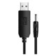 thumbnail image 1 of Cable USB Boost USB una DC 12V Booster Cable DC3.5Mm Round Hole Power Boost Cable para PequeñOs ElectrodoméSticos Router Cable de AlimentacióN, 1 of 5