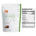 thumbnail image 5 of 310 Nutrition Batido de reemplazo de comida orgánico vegano a base de plantas: sin gluten, sin lácteos, sin soja, apto para ceto y paleo, 0 g de azúcar, sabor a chocolate, 28 porciones, 5 of 5