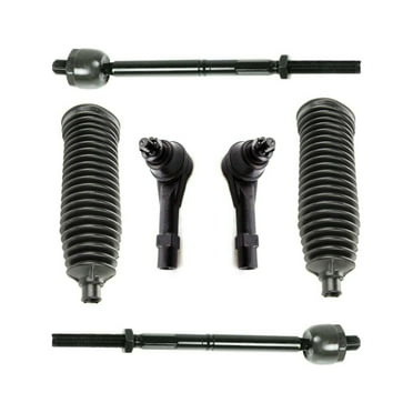 6 Pc Steering Gear Bellow Boots Inner and Outer Tie Rod Ends Kit Fits select: 2006-2010 FORD EXPLORER, 2006-2010 MERCURY MOUNTAINEER