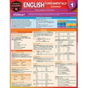 English Fundamentals 1 - Grammar : QuickStudy Language Arts Laminated Reference & Study Guide (Edition 2) (Other)