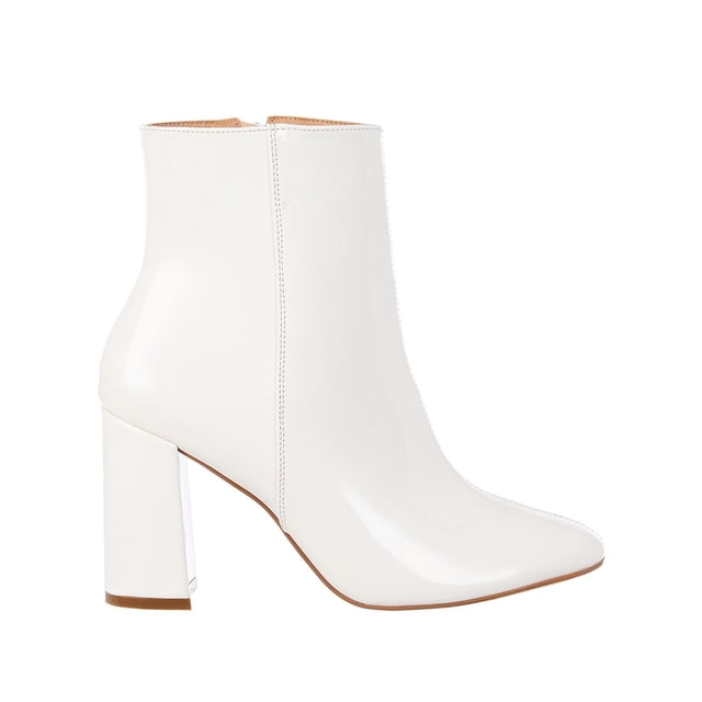 Botines Para Mujer Blancos Lisos Moda Casual Otoño blanco 26 Incógnita 040D2X