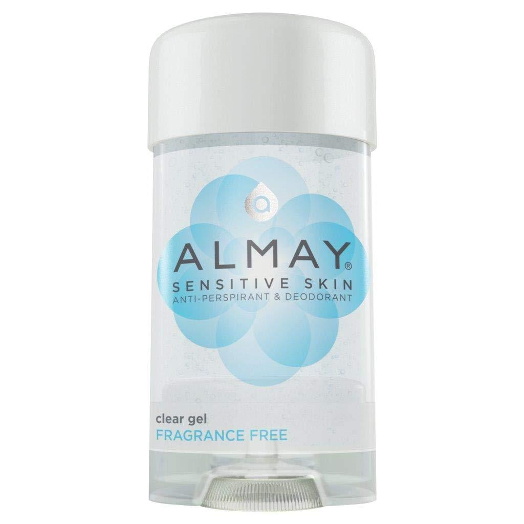 Almay Clear Gel Antiperspirant Deodorant for Women, Hypoallergenic