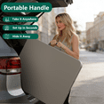 thumbnail image 4 of WLLJOY 6ft Folding Table, Portable Camping Table with Handle, Durable and Anti-fouling Picnic Table Suitable for Party, Camping and Picnic, Khaki, 4 of 11