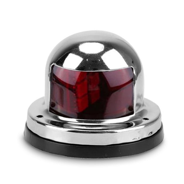 Riwesomey Barco LED Navegación Luz Yate Lancha Señal Lámpara Accesorios Rojo Bombillas para automóviles Rojo Riwesomey VI014536-01