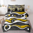 thumbnail image 1 of Erosebridal Abstract Stripes Bedding Queen Size,Geometric Circle Comforter Sets with Sheets,Breathable Reversible Bedding Sets Queen Size,Lines Decor,7 Pieces, 1 of 5